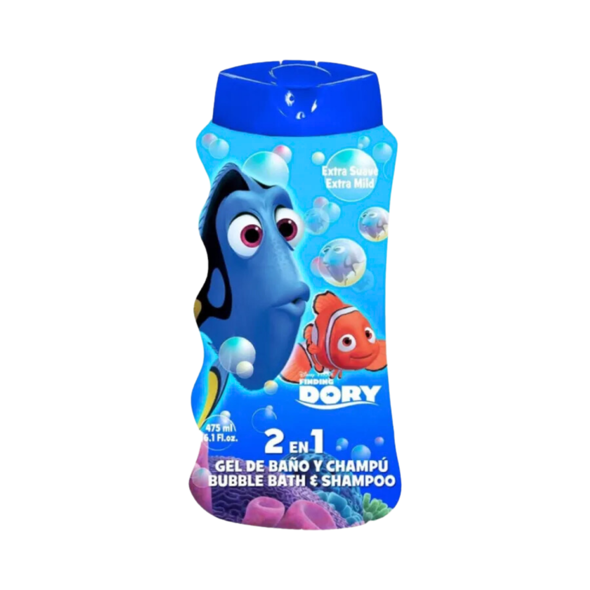 Lorenay Disney Finding Dory 2in1 Bath & Shampoo 475ml - Gift Point