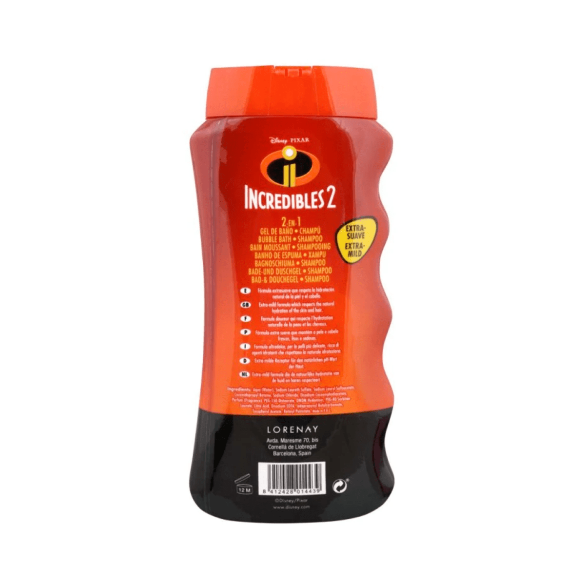 Lorenay Disney Incredibles 2 in 1 Bath & Shampoo 475ml - Gift Point