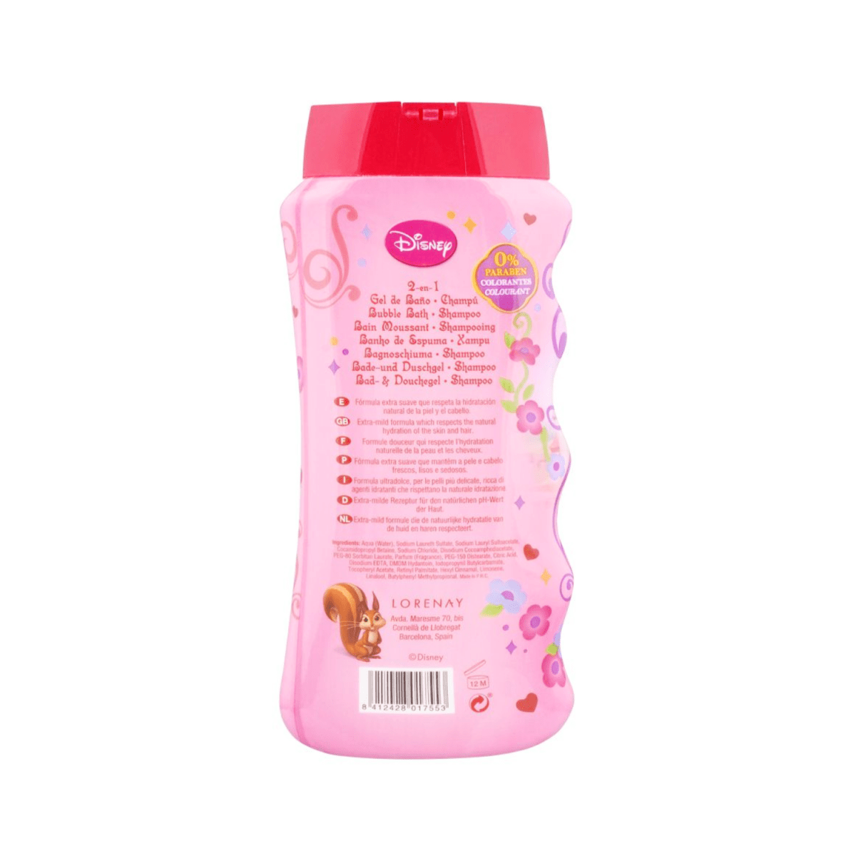 Lorenay Disney Sofia 2 in 1 Bath Shampoo 475ml - Gift Point