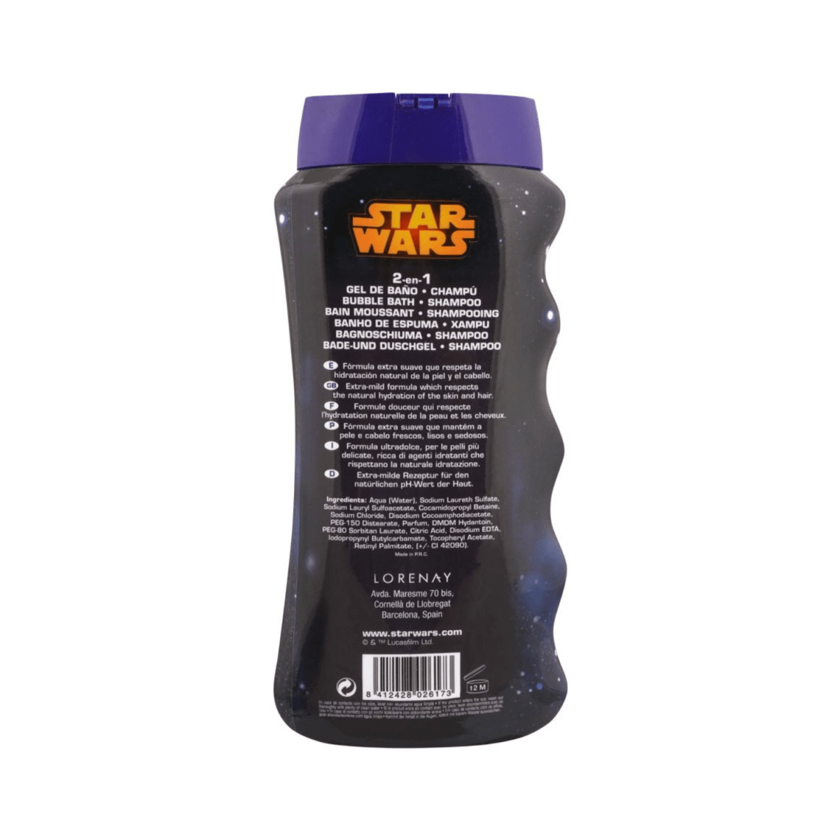 Lorenay Disney Star Wars 2 in 1 Bath & Shampoo 475ml - Gift Point