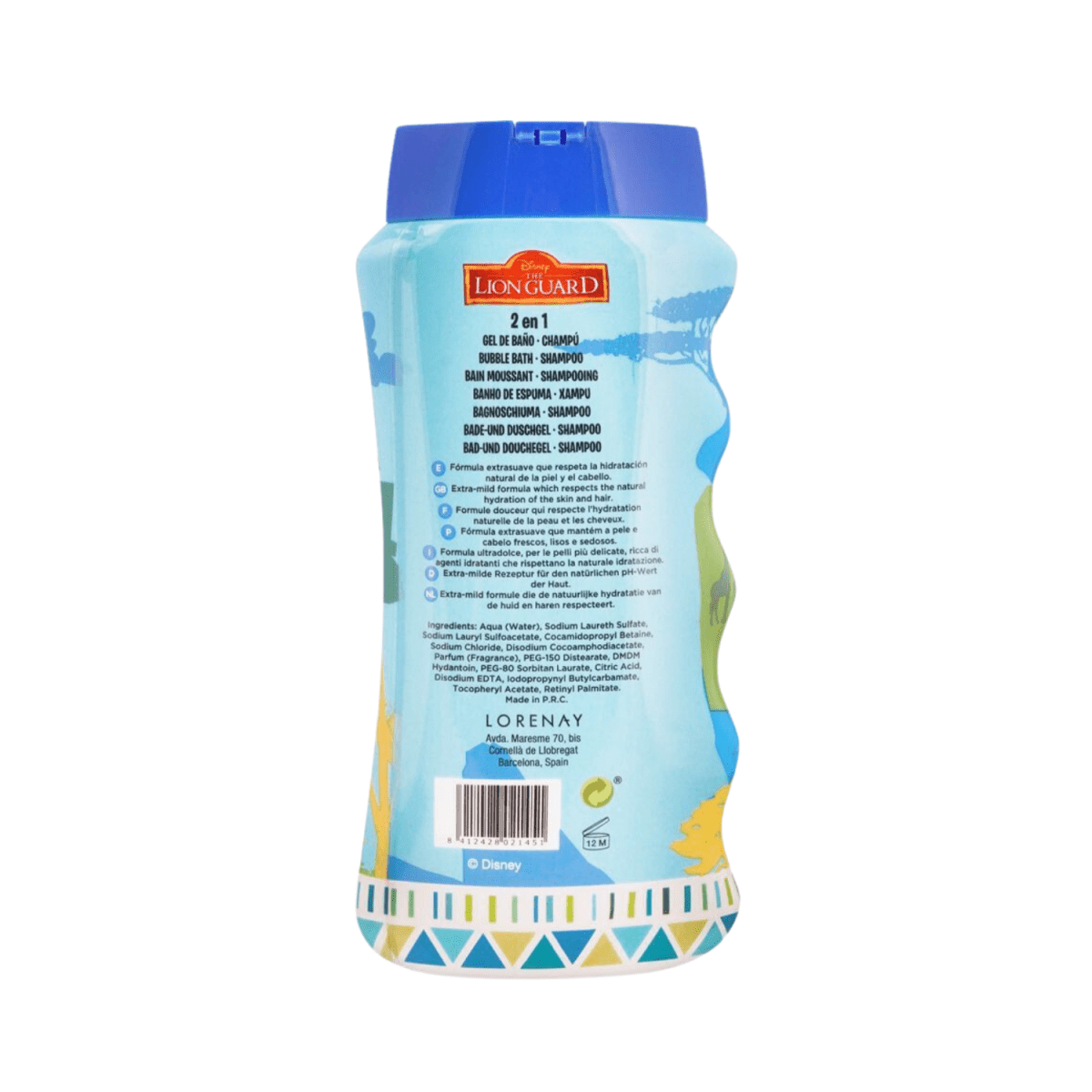 Lorenay Disney The Loin Guard 2in1 Bath & Shampoo 475ml - Gift Point