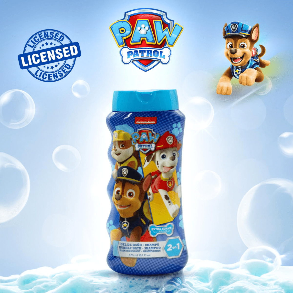 Lorenay Paw Patrol Bath & Shampoo 475ml - Gift Point