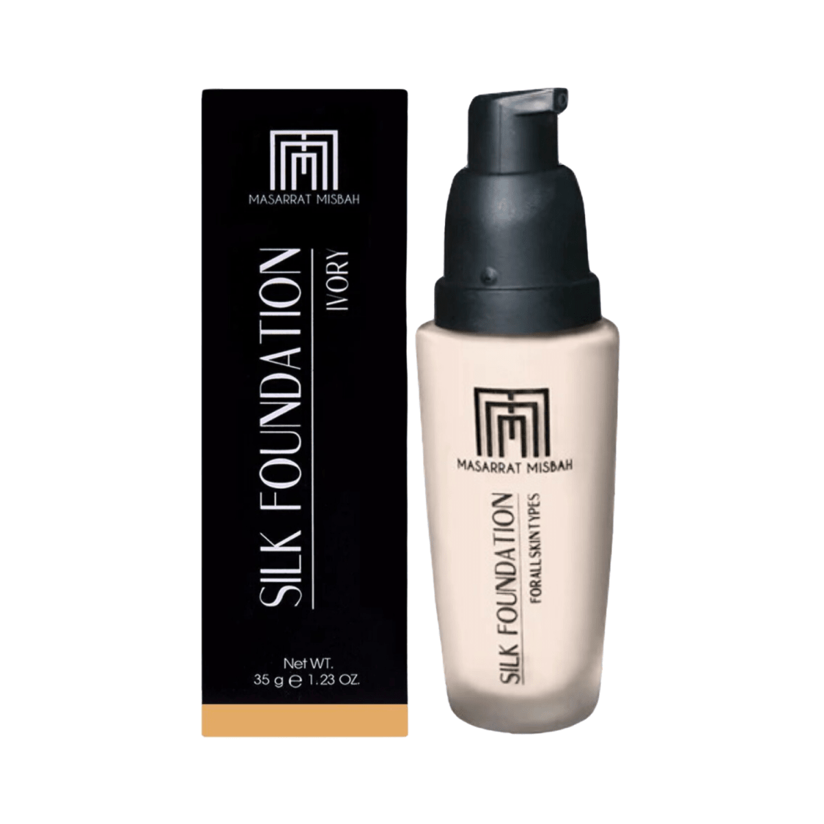 Masarrat Misbah Ivory Silk Foundation 35g - Gift Point