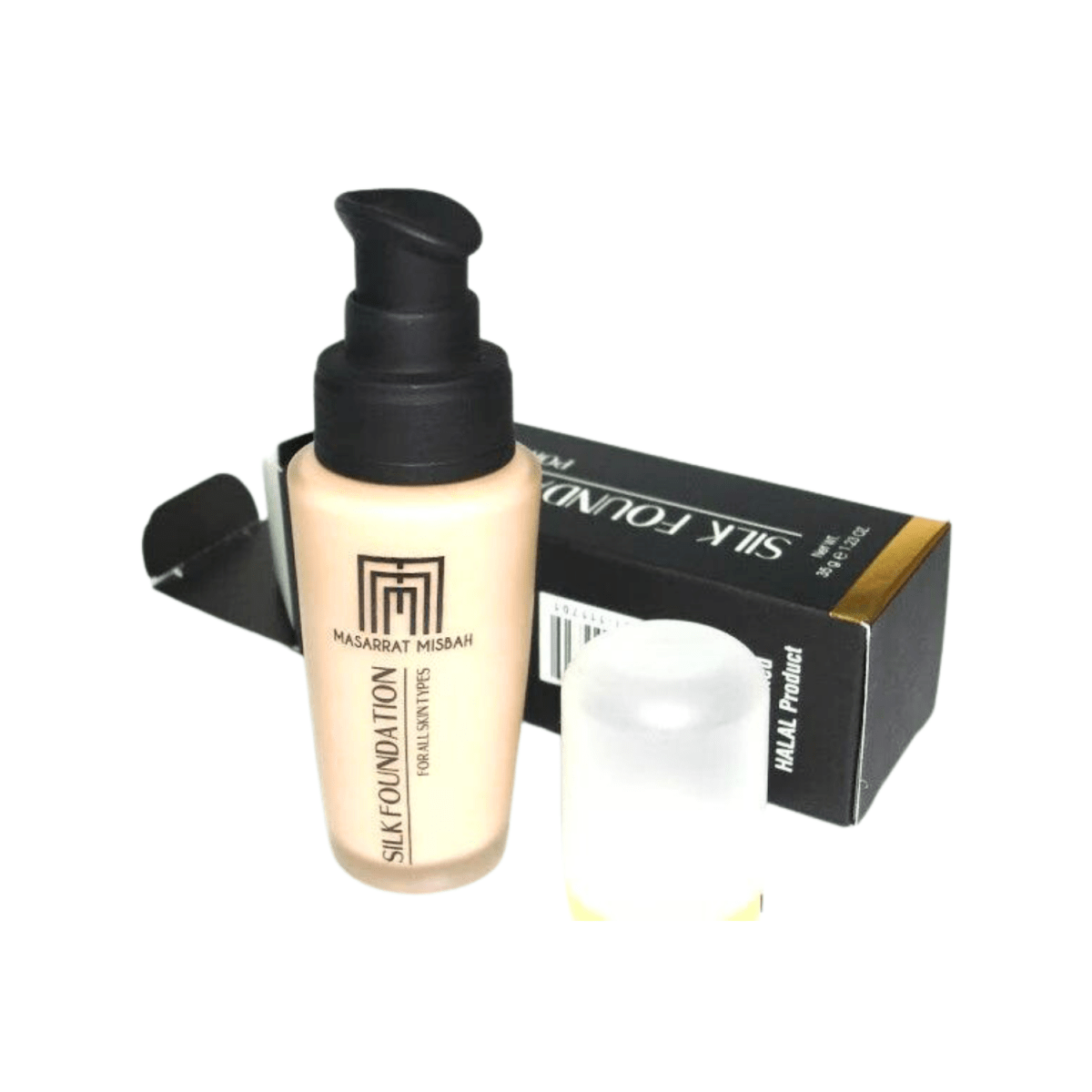 Masarrat Misbah Porcelain Silk Foundation 35g - Gift Point