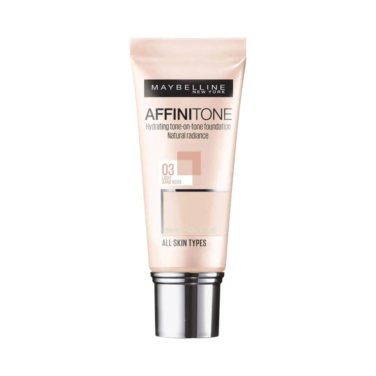 Maybelline New York Affinitone Foundation Cream 30ml - Gift Point