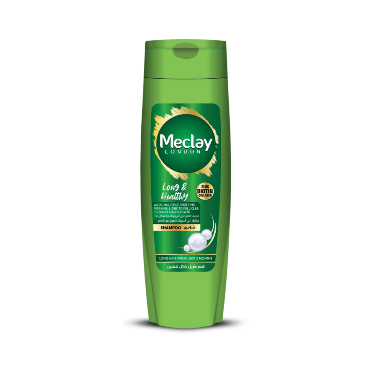 Meclay London Long & Healthy Shampoo 360ML - Gift Point