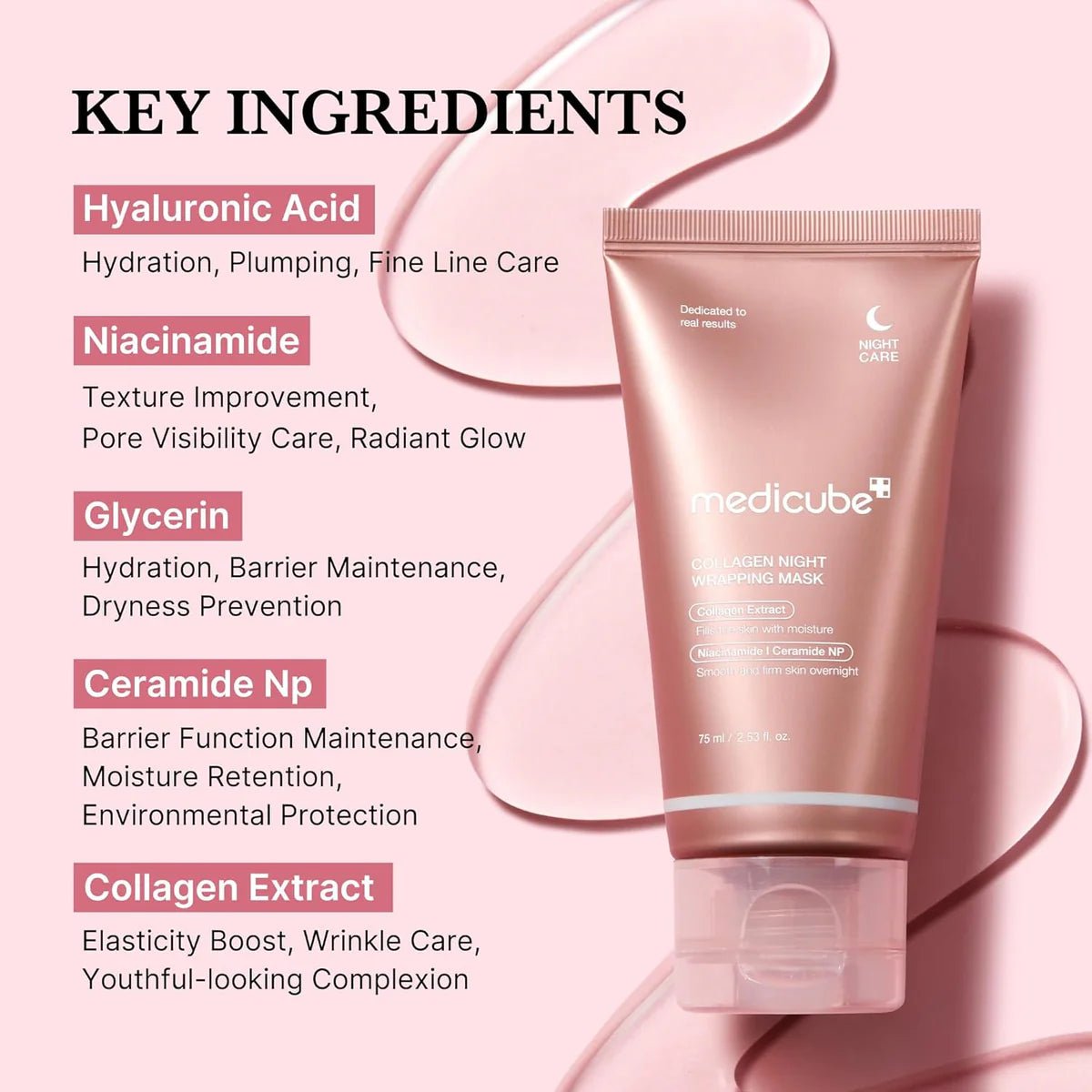 Medicube Collagen Night Wrapping Mask 75ml - Gift Point