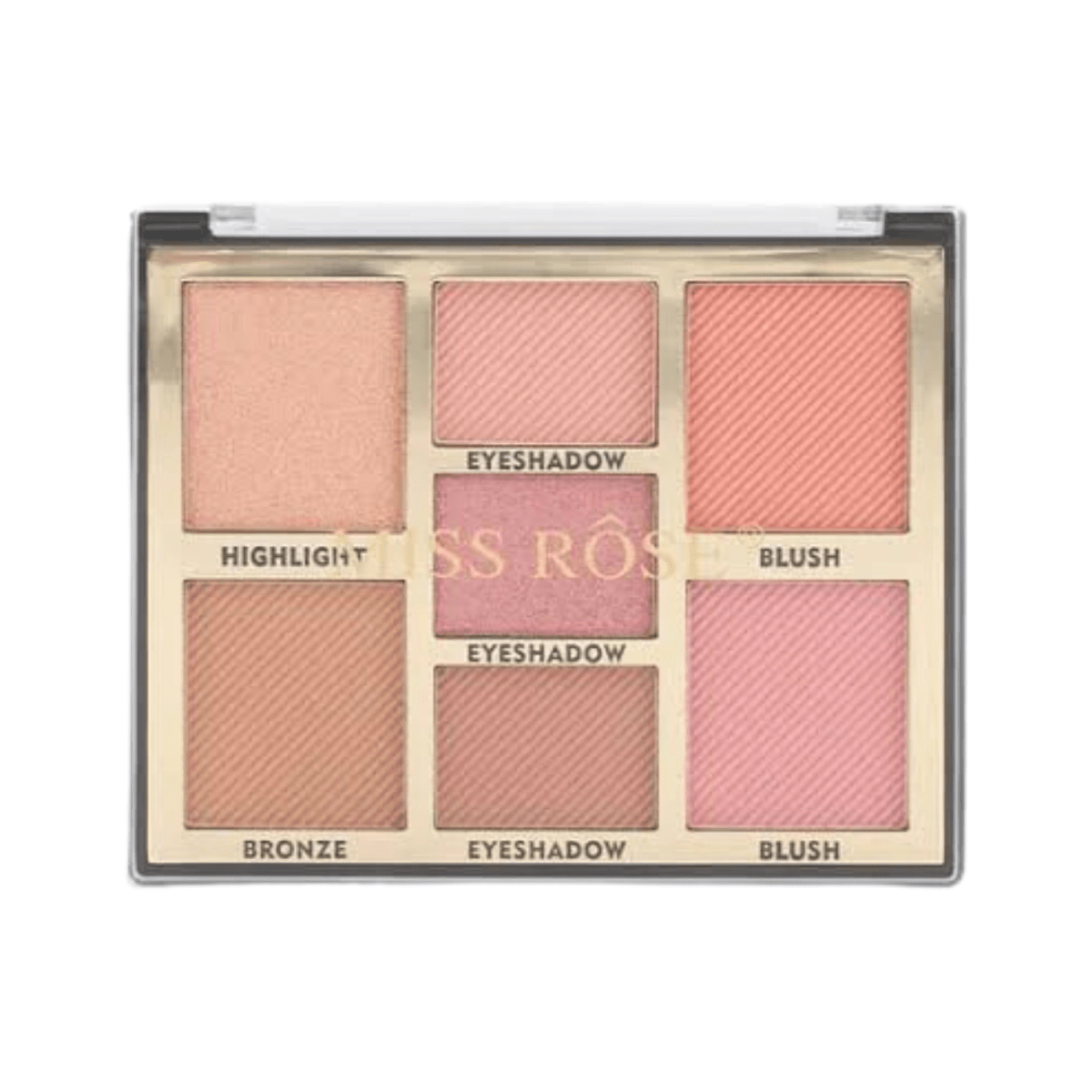 MISS ROSE Face Palette 7 Color - Gift Point