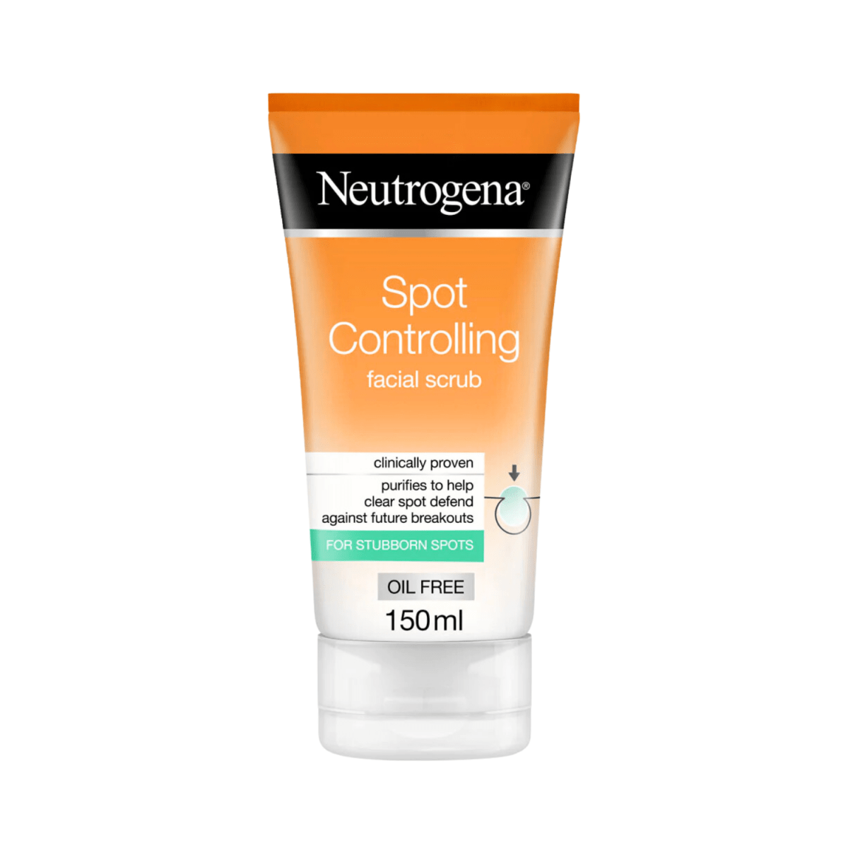 Neutrogena Spot Controlling Face Wash/Mask, Oil-Free 150ml - Gift Point