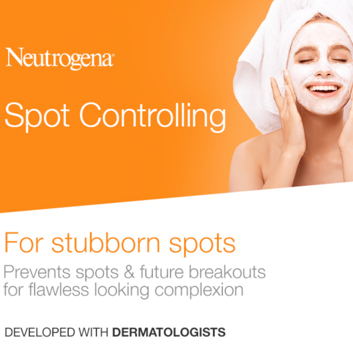 Neutrogena Spot Controlling Face Wash/Mask, Oil-Free 150ml - Gift Point