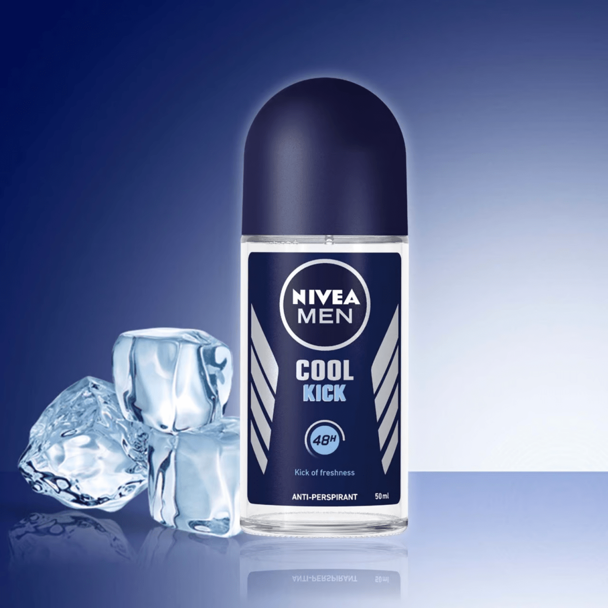 Nivea Men Cool Kick 48h Deodorant Anti-Perspirant Roll-On 50ml - Gift Point