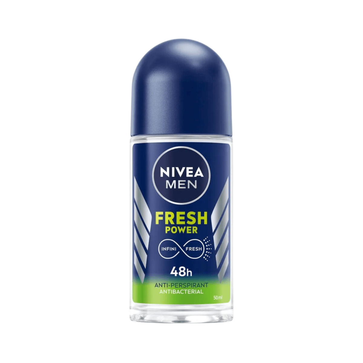 Nivea Men Fresh Power 48H Anti-Perspirant Long Lasting Freshness Roll On 50ml - Gift Point