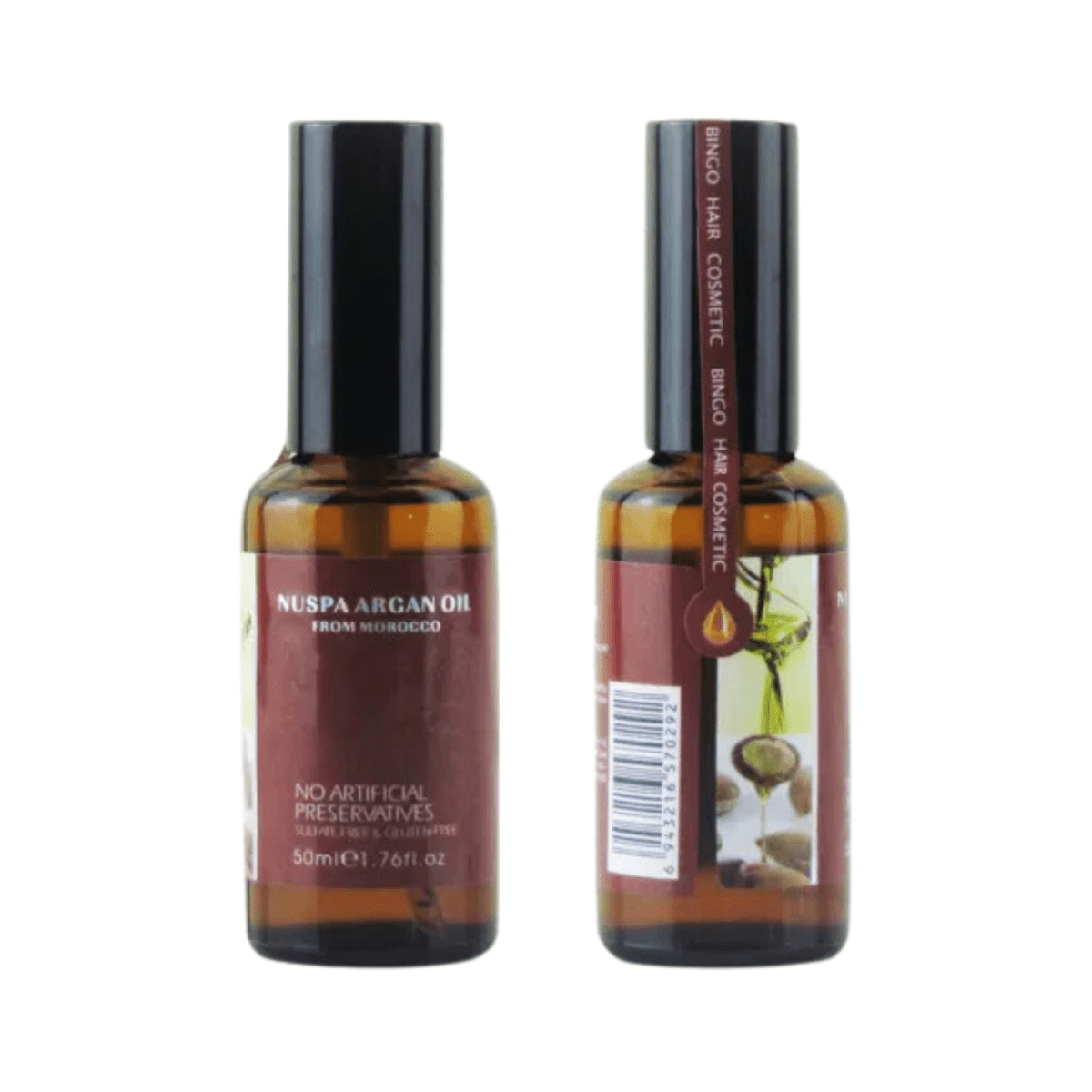 Nuspa Pure Organic Hair Care Argan Oil 50ml - Gift Point