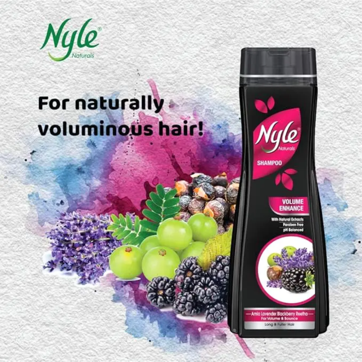 NYLE Naturals Shampoo Volume Enhance 400ml - Gift Point