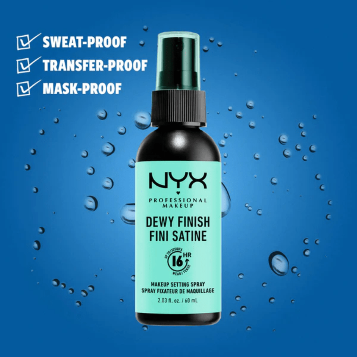 Nyx Dewy Finish Fini Veloute Setting Spray 60ml - Gift Point