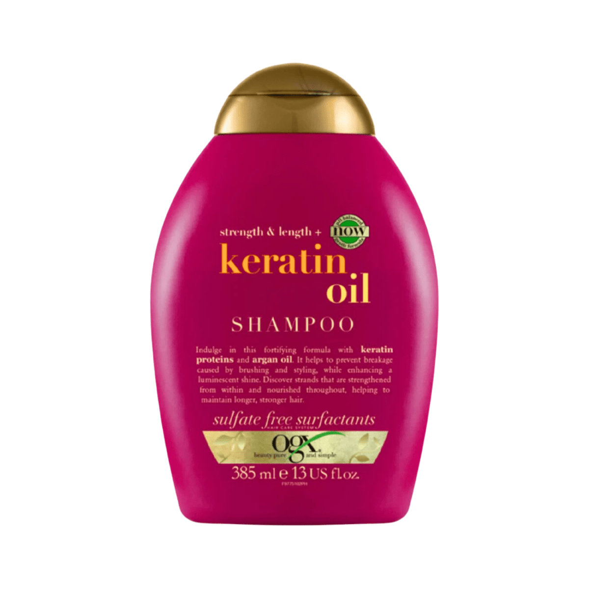 OGX Anti Breakage Keratin Oil Shampoo 385ml - Gift Point