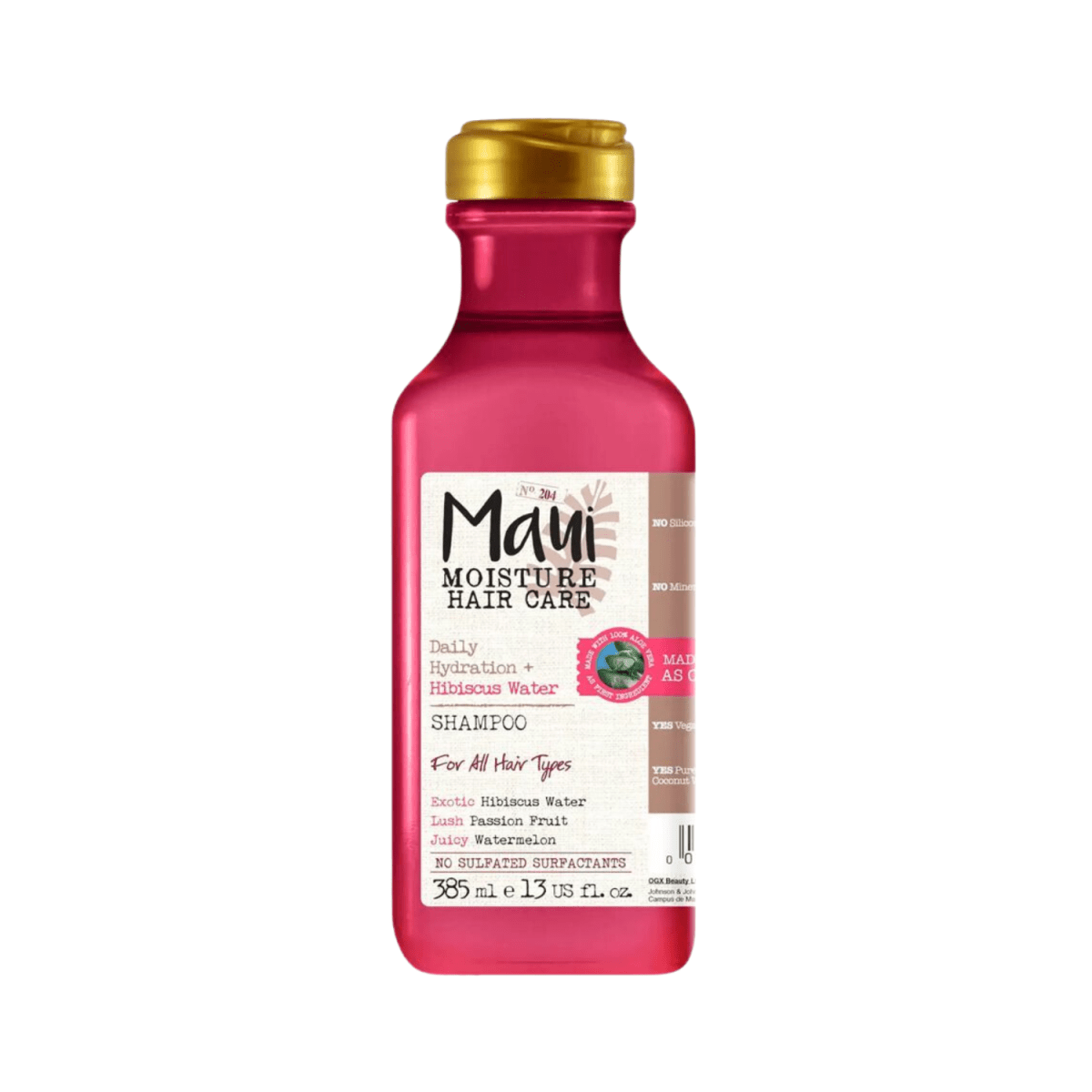 Ogx Maui Daily Hydration + Hibiscus Water Shampoo 385ml - Gift Point