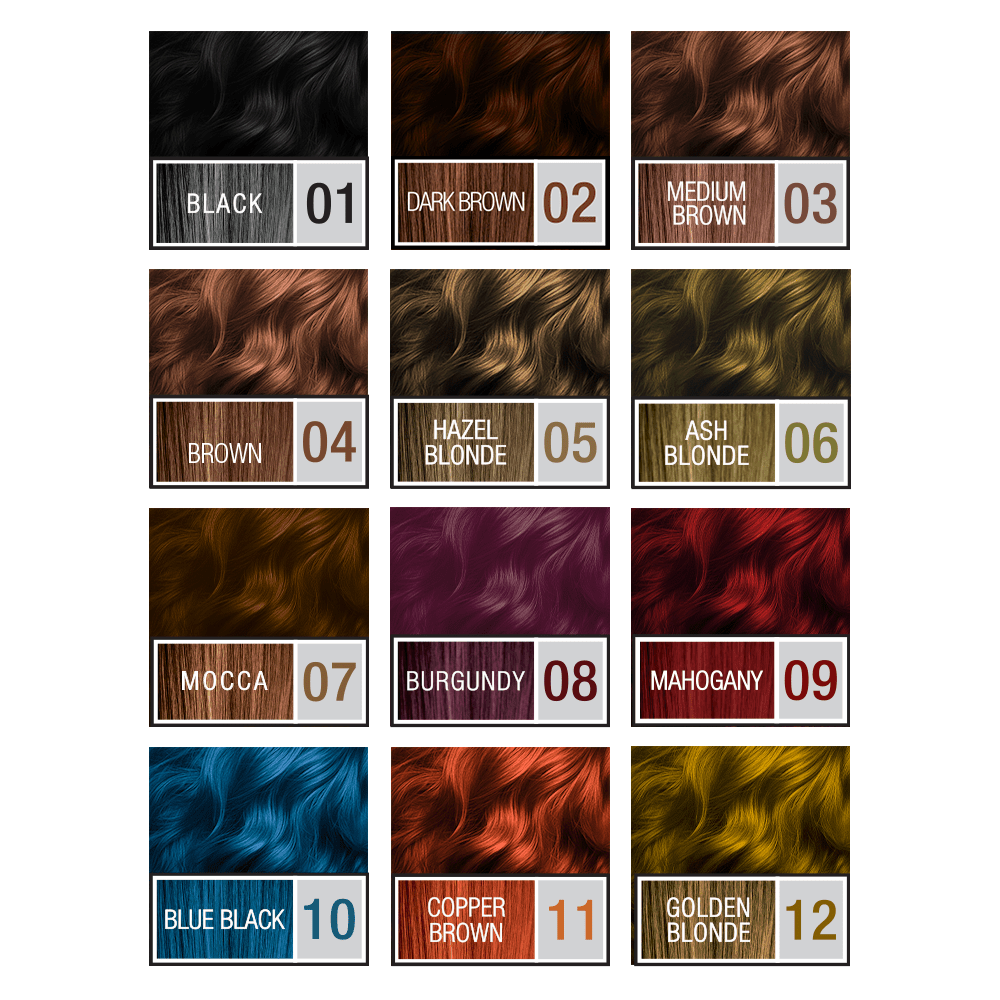 Olivia Hair Colour Blue Black 10 - Gift Point