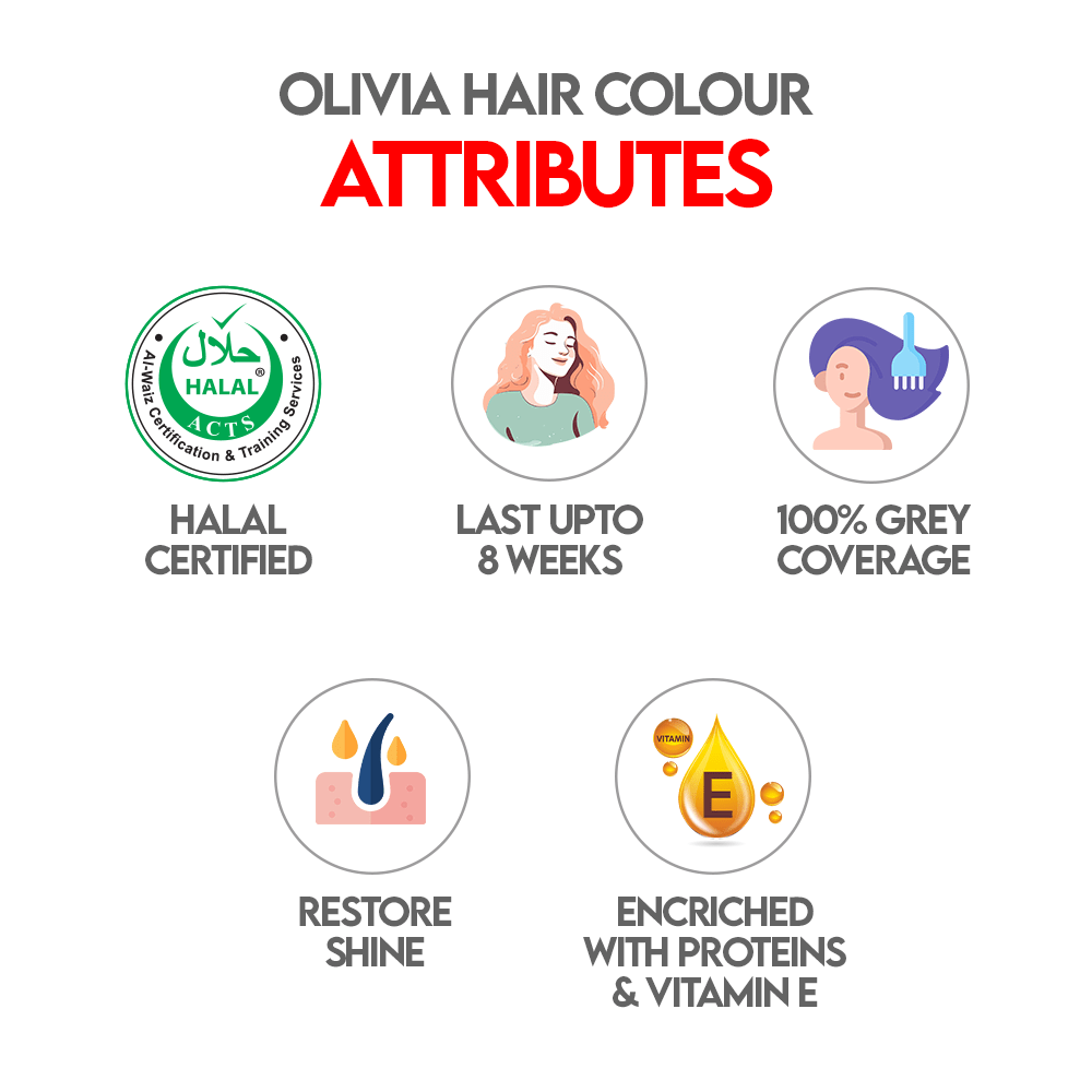 Olivia Hair Colour Blue Black 10 - Gift Point