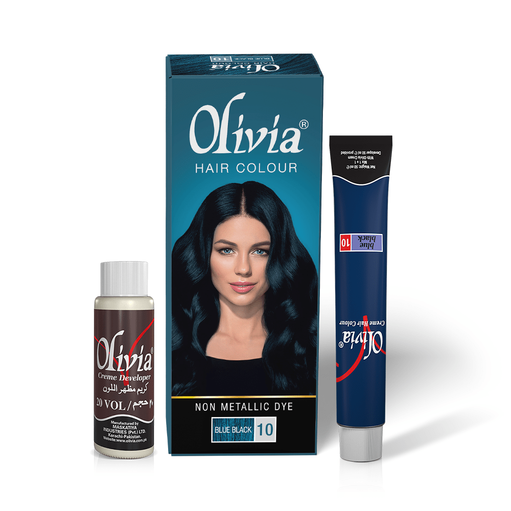 Olivia Hair Colour Blue Black 10 - Gift Point