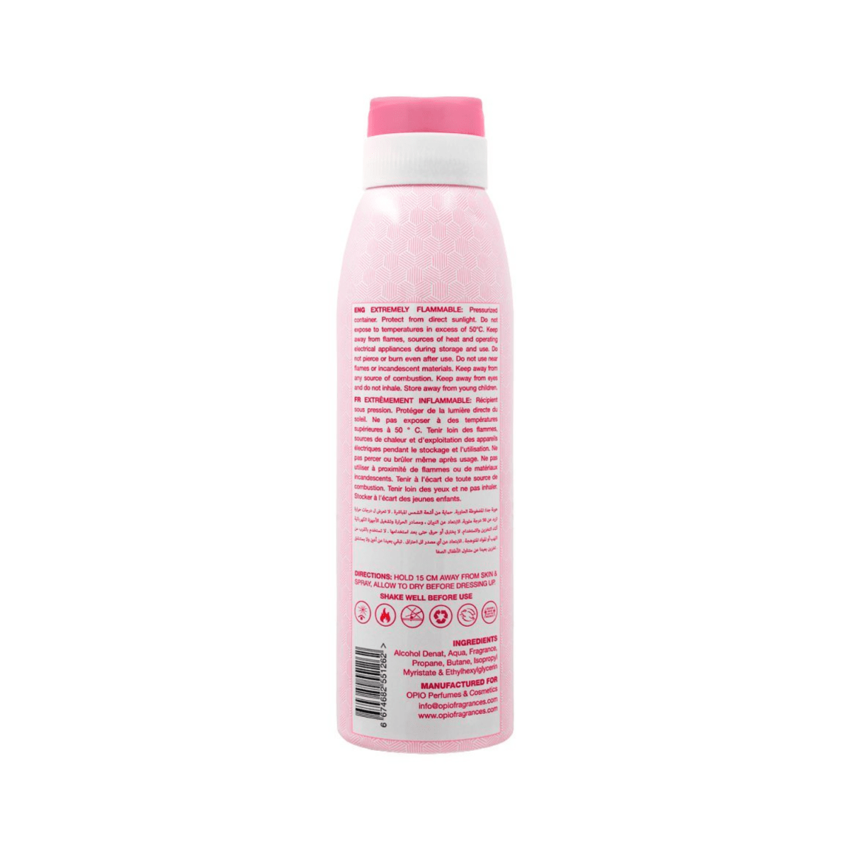 Opio Fragrances Vogue Deodorant Body Spray 200ml - Gift Point