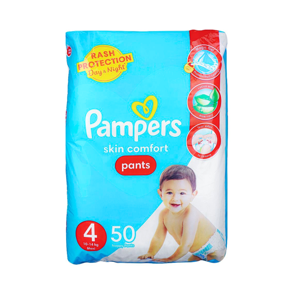 Pampers Skin Comfort Pants No 4 10-14Kg 50 Pcs - Gift Point
