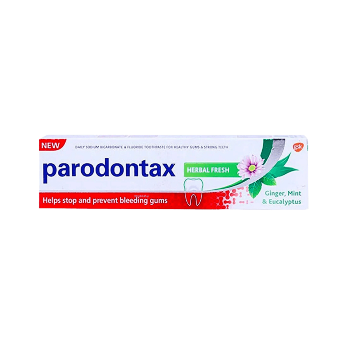 Parodontax Herbal Fresh Ginger, Mint & Eucalyptus Toothpaste 50g - Gift Point