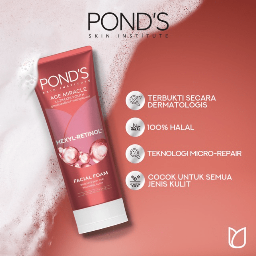 Ponds Age Miracle Ultimate Youth Facial Foam - 100gm - Gift Point