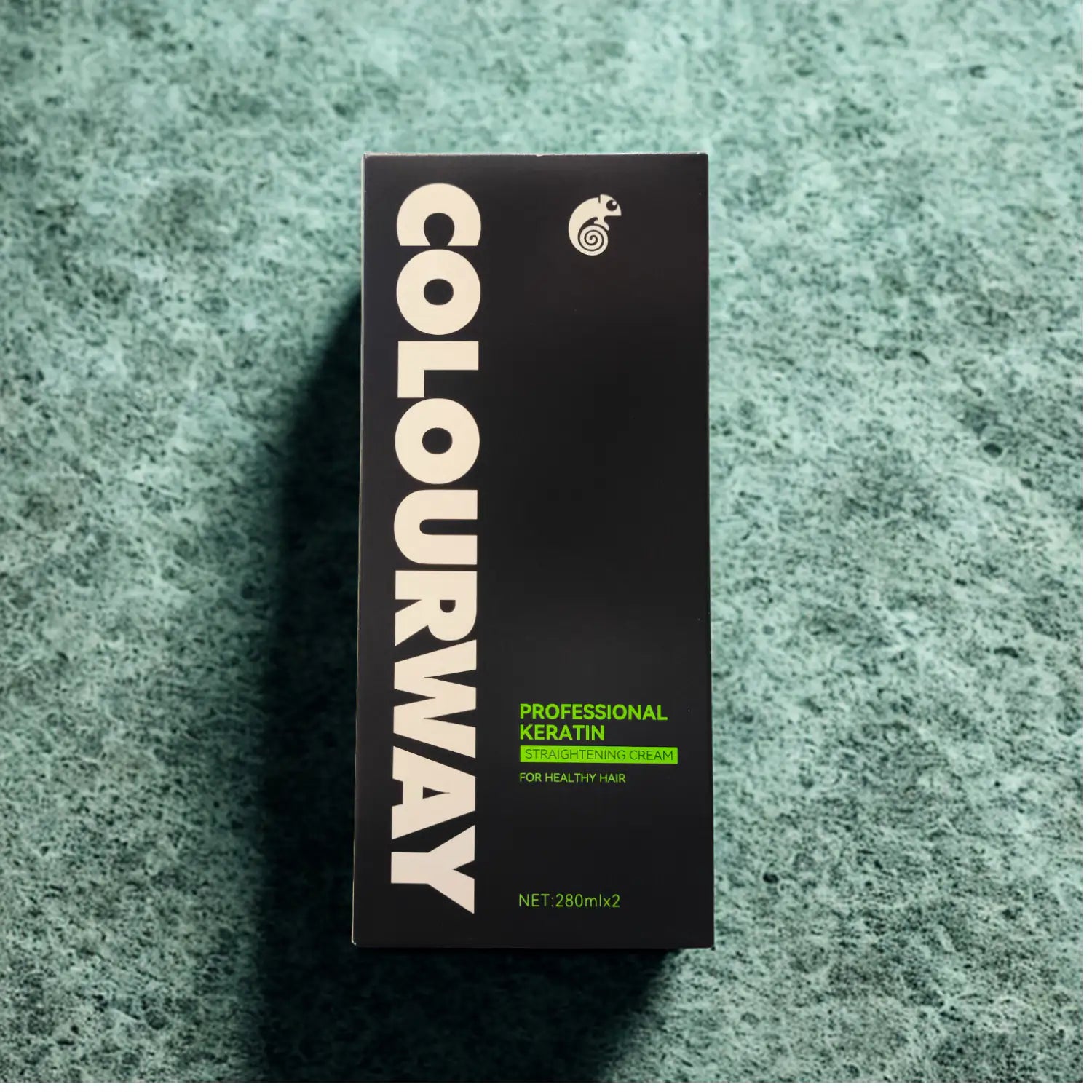 COLOURWAY Professional Keratin Straightening Cream For Damaged Hairs 280ml*2