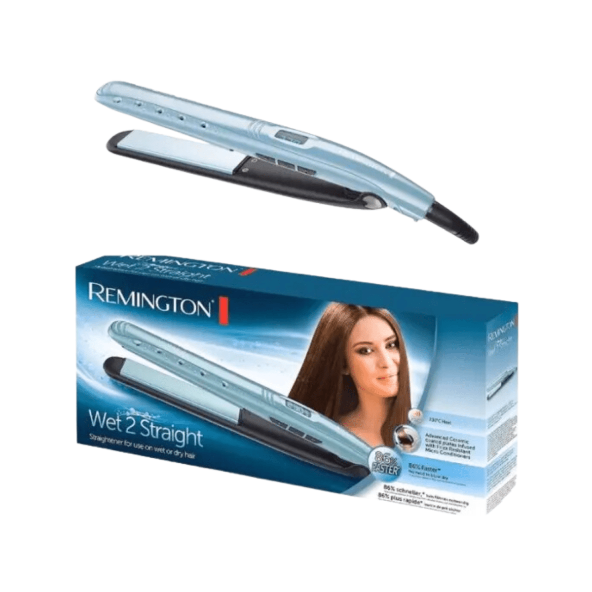 Remington S7300 Wet 2 straight Straightener - Gift Point