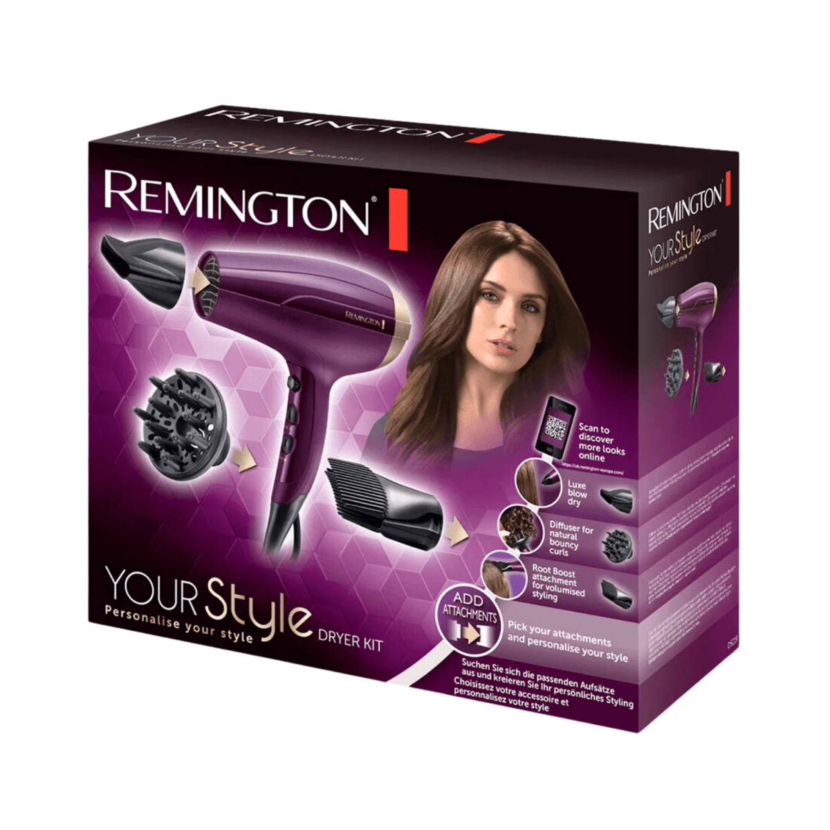 Remington Your Style Hair Dryer Kit D5219 - Gift Point