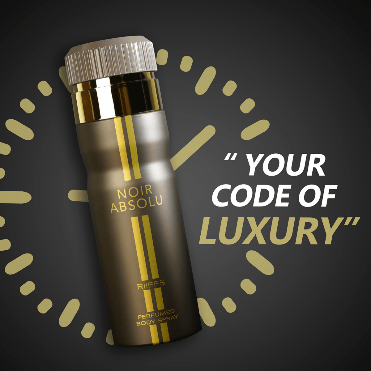 RiiFFS Noir Absolu Deodorant Perfumed Body Spray 200ml - Gift Point