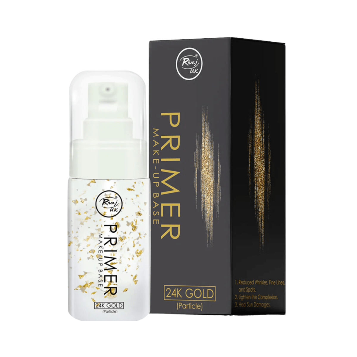 Rivaj UK 24K Gold Primer Makeup Base 15ml - Gift Point