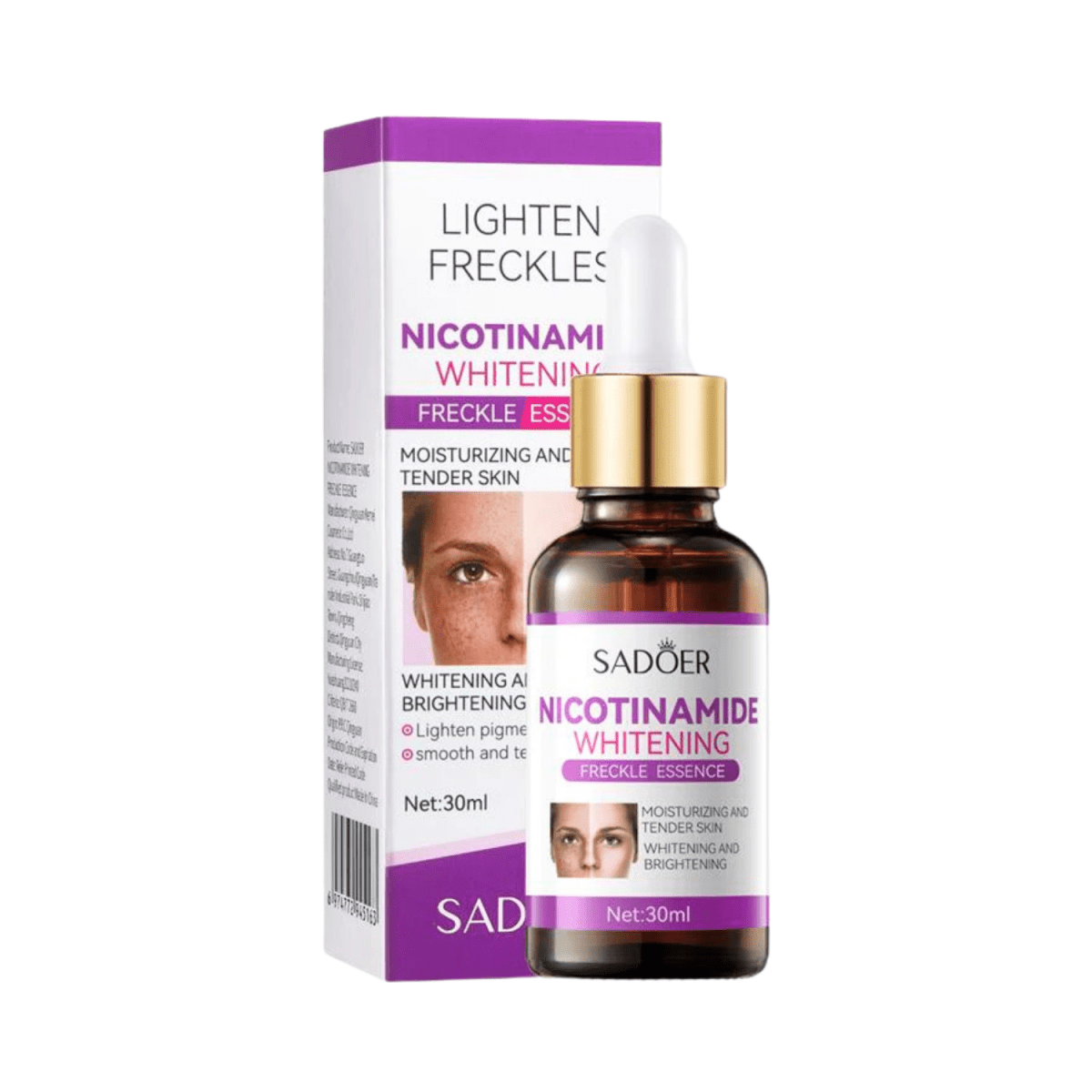 SADOER Niacinamide Whitening Freckles Serum 30ml - Gift Point
