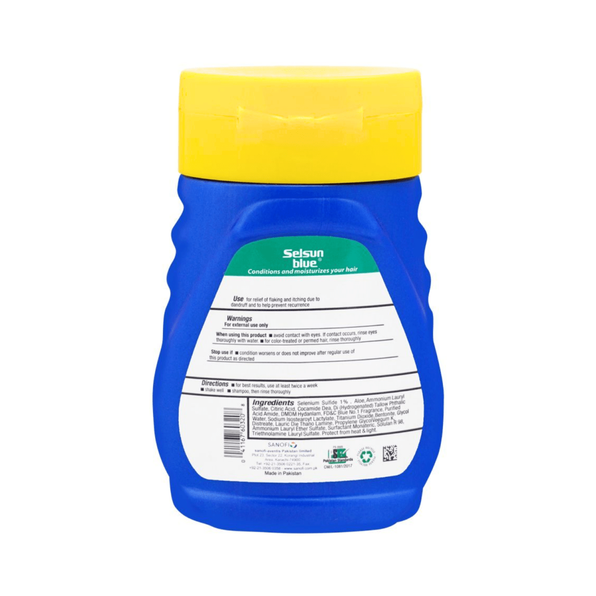Selsun Blue Moisturizing With Aloe Anti-Dandruff Shampoo 75ml - Gift Point