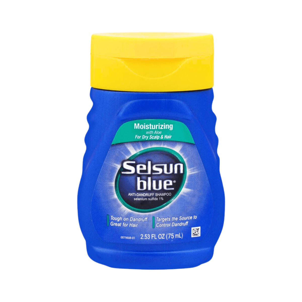 Selsun Blue Moisturizing With Aloe Anti-Dandruff Shampoo 75ml - Gift Point