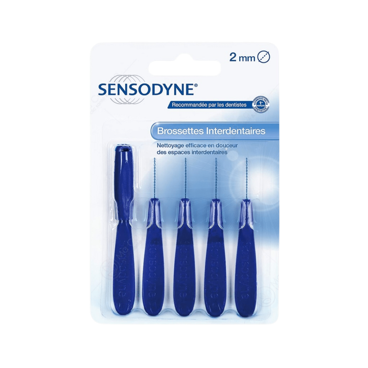 Sensodyne Brossettes Interdentaires Pour Dents Sensibles 5 Brossettes 2mm - Gift Point