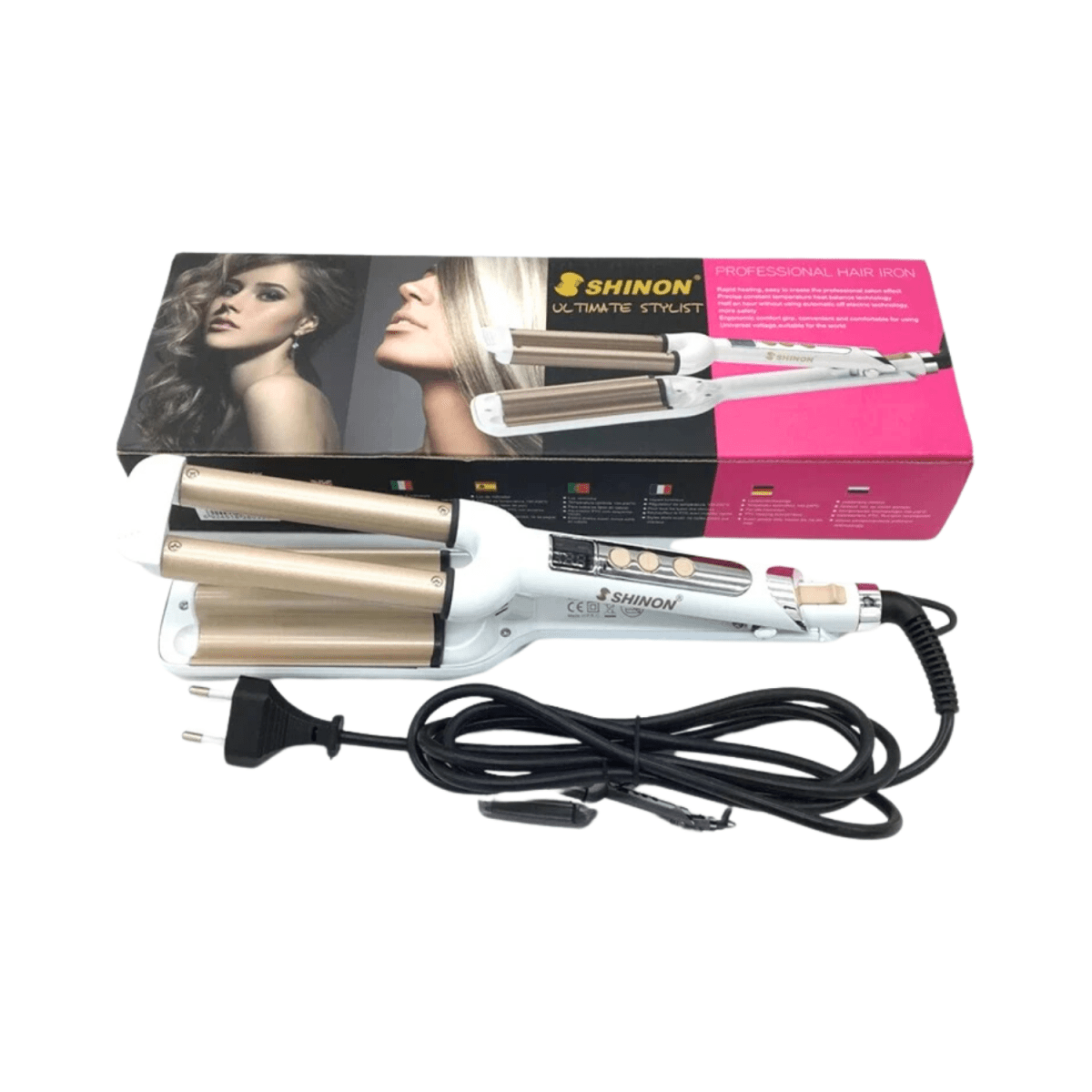 Shinon Ultimate Stylist Hair Iron SH-8039 - Gift Point