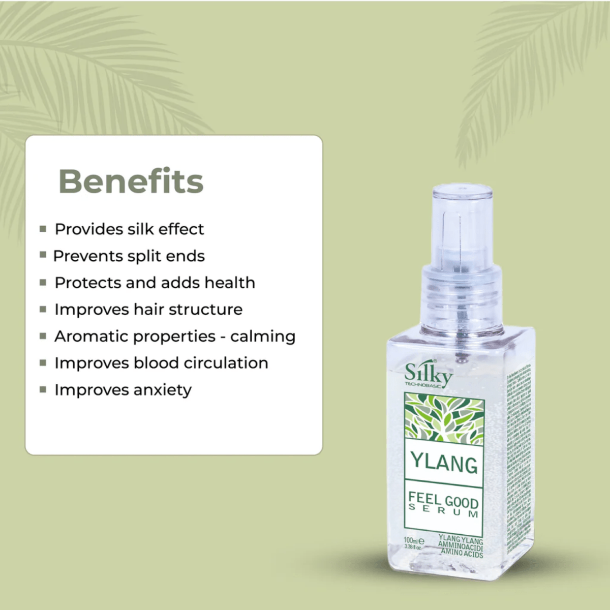 Silky Ylang Feel Good Serum 100ml - Gift Point