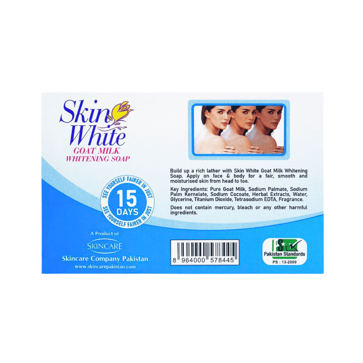 Skin White Dry Skin Formula Soap 110g - Gift Point