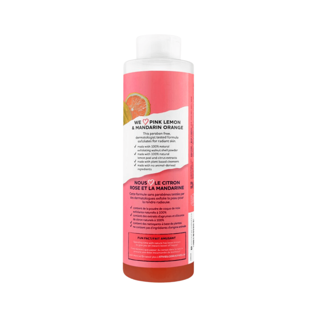 ST. Ives Exfoliationg Body Wash Pink Lemon & Mandarin orange USA 650ml - Gift Point