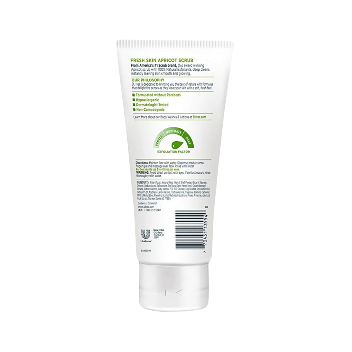 ST. Ives Fresh Skin Apricot Scrub Scrub USA 170g - Gift Point