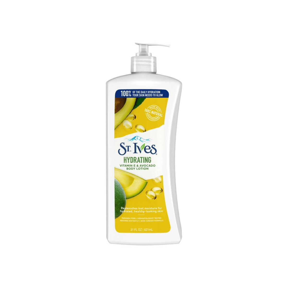 ST. Ives Hydrating Vitamin E & Avocado Trumbull Body Lotion 621ml - Gift Point