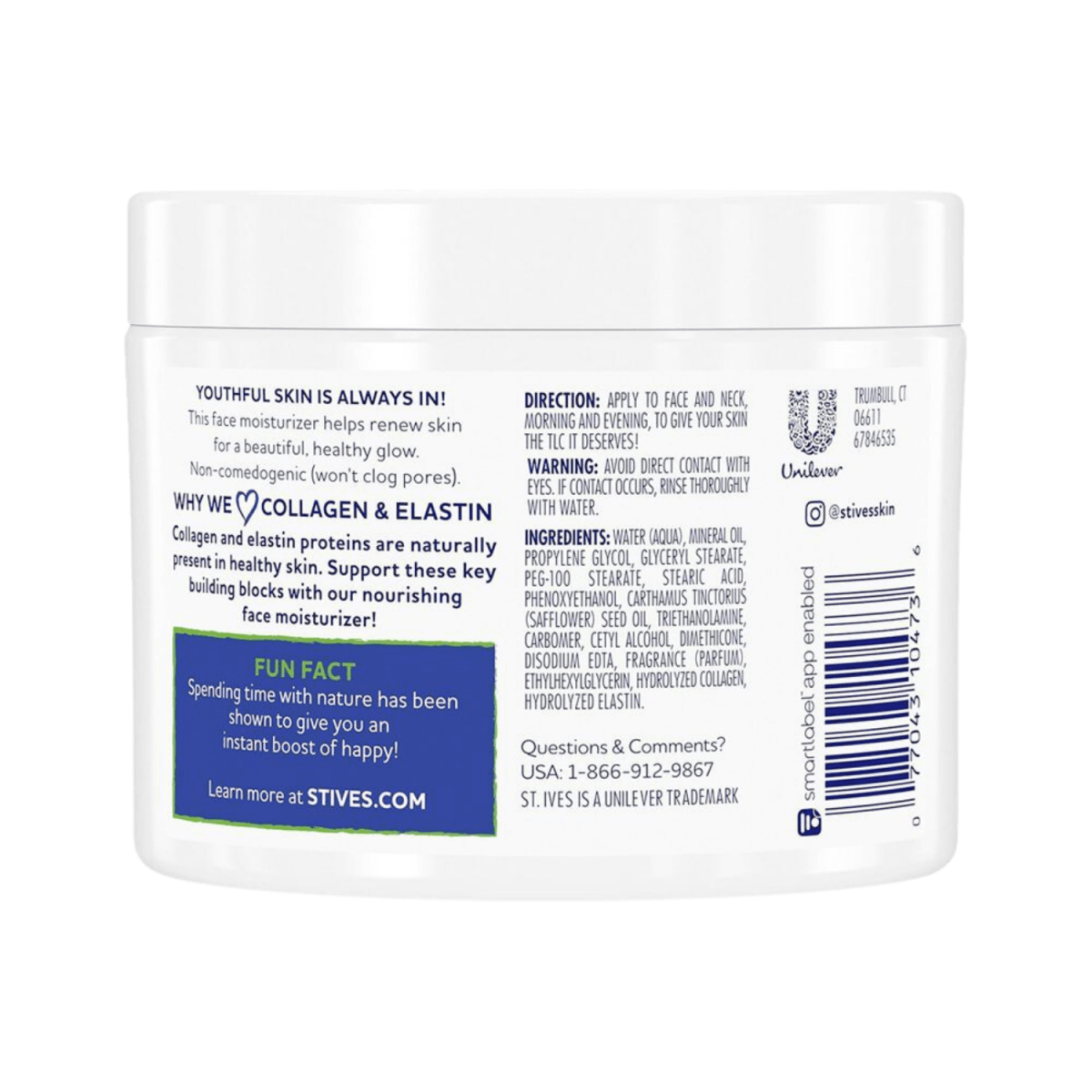 ST. Ives Renewing Moisturizer Collagen& Elastin 283g - Gift Point
