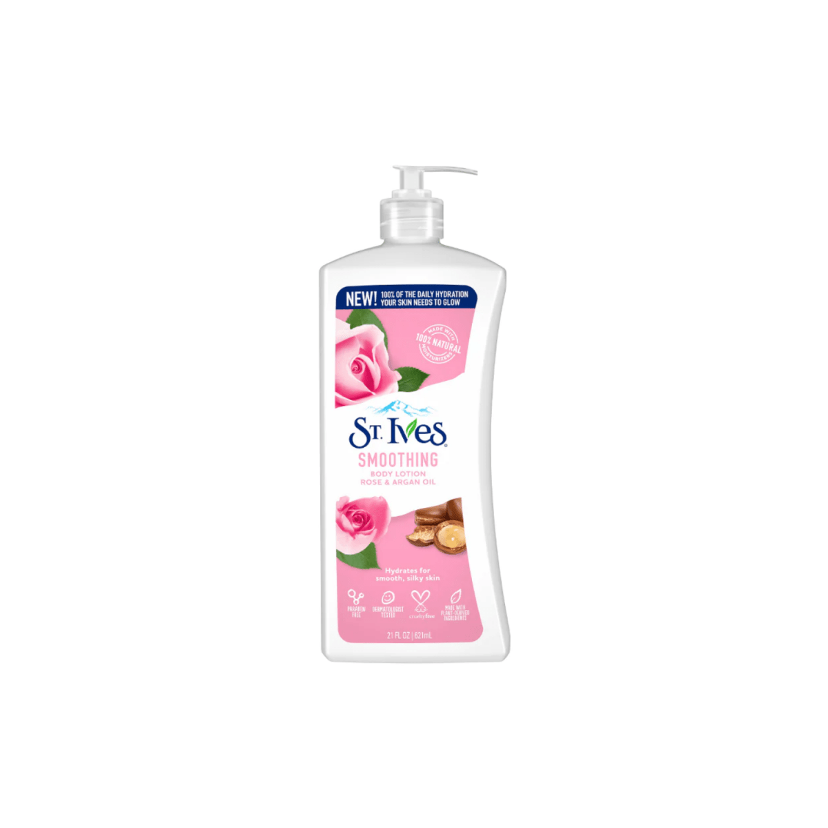 ST. Ives Smoothing Body Lotion Rose & Argan Oil 621ml - Gift Point