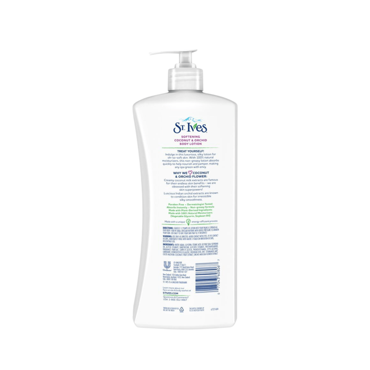 ST. Ives Softening Coconut & Orchid Body Lotion 621ml - Gift Point