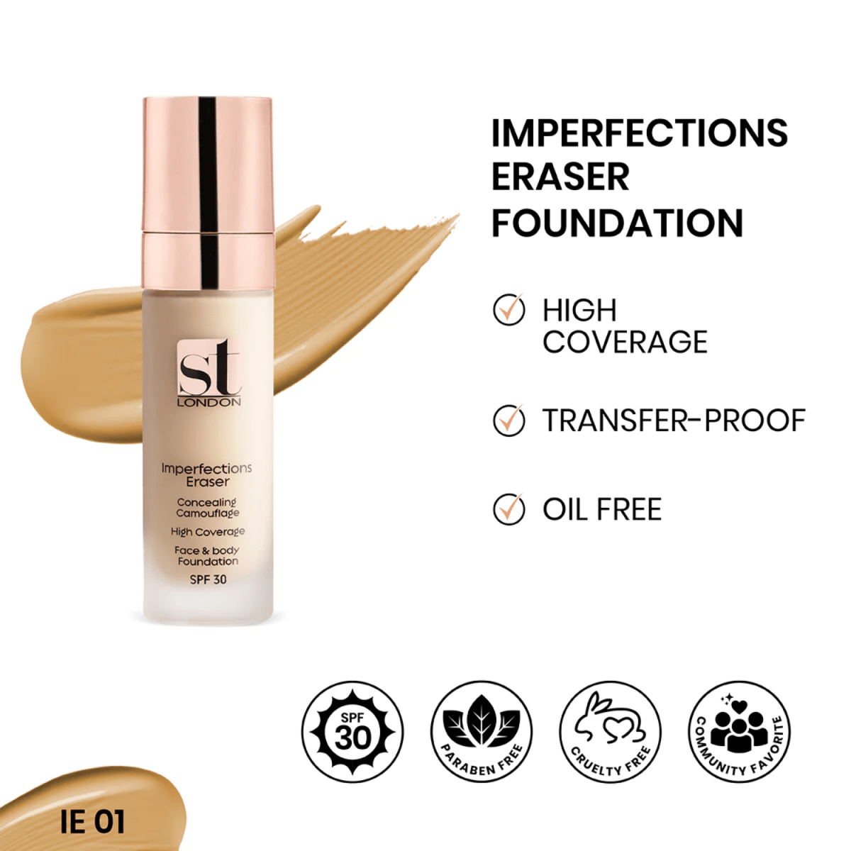 St London Imperfection Eraser Foundation 01 - Gift Point