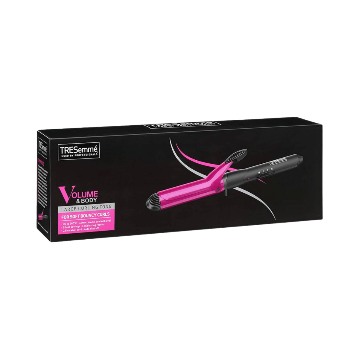TRESemme Volume & Body Large Curling Tong 2805U For Soft Bouncy Curls - Gift Point