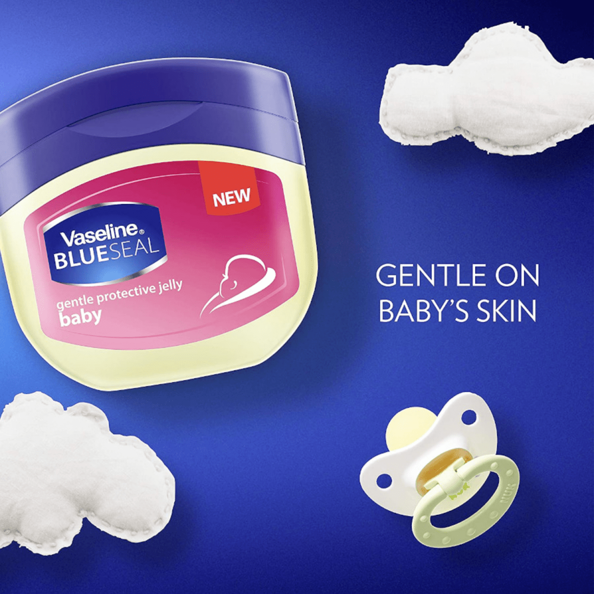 Vaseline Blue Seal Gentle Protective jelly Baby 250ml - Gift Point