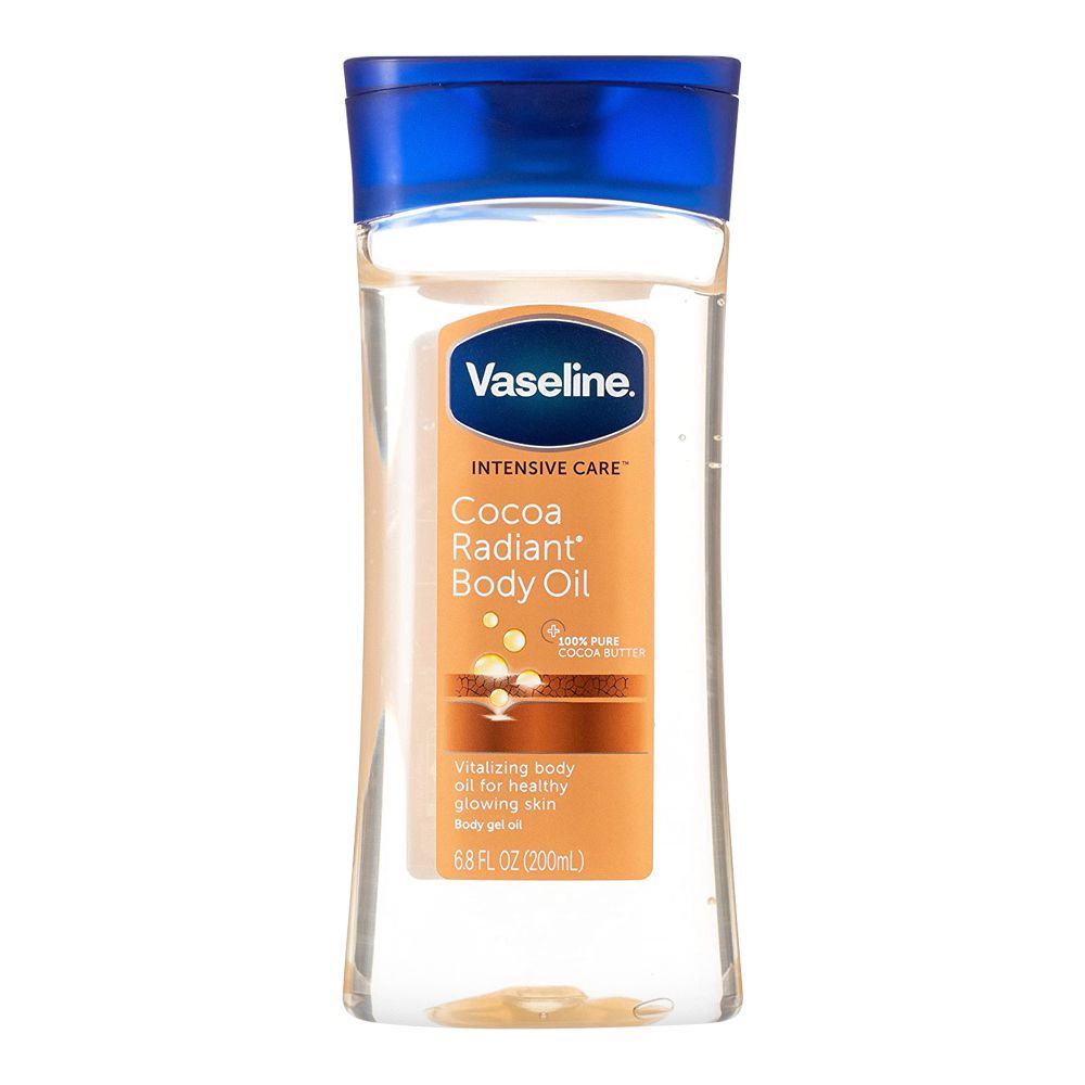 Vaseline Cocoa Radiant Body Oil 200ml - Gift Point